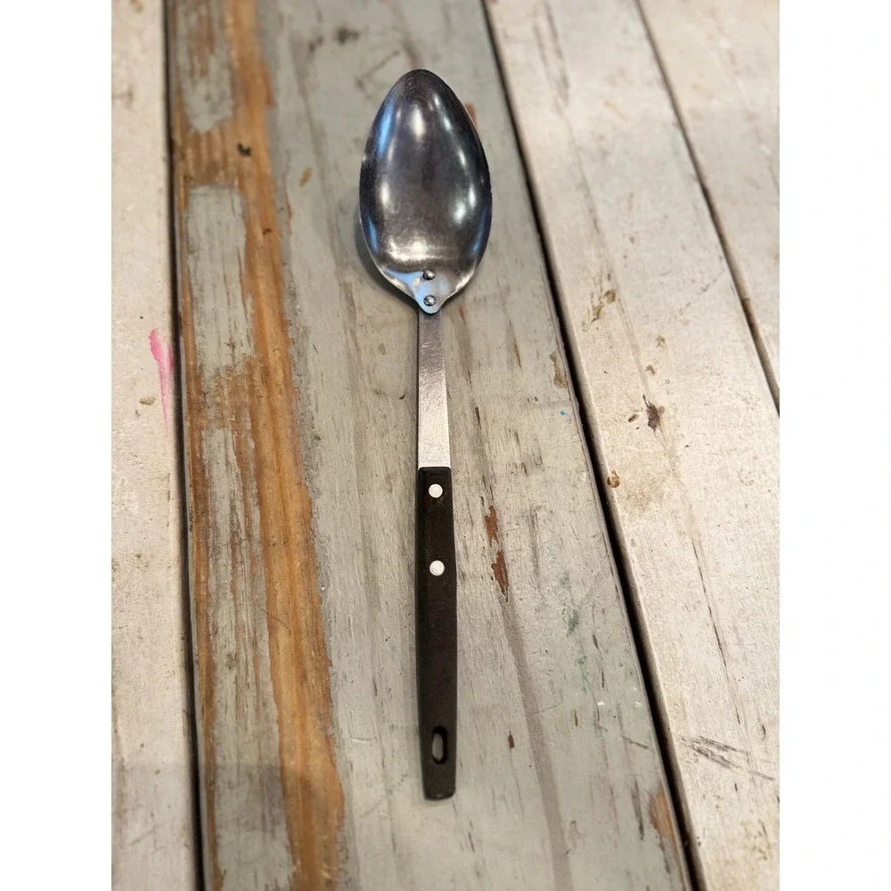 Vintage HOUSEHOLD Stainless Steel Serving Spoon‎ Made in JAPAN